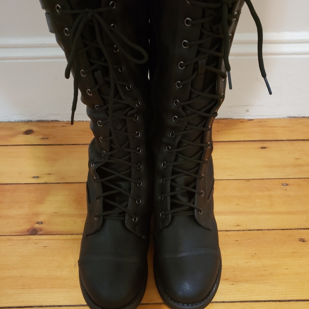 Badass combat boots